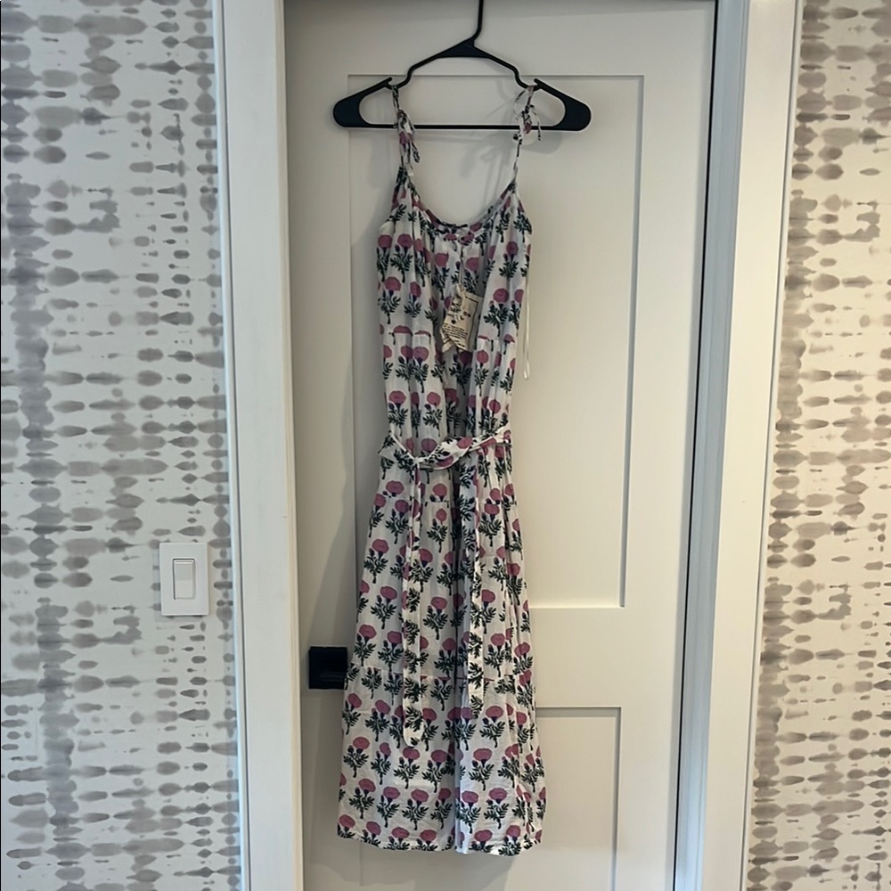 Emerson Fry Floral Maxi Dress - Pink and White